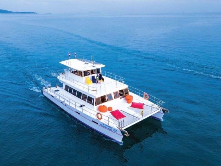Amazing Coral Island & Sunset Dinner With Power Catamaran - Activity Details