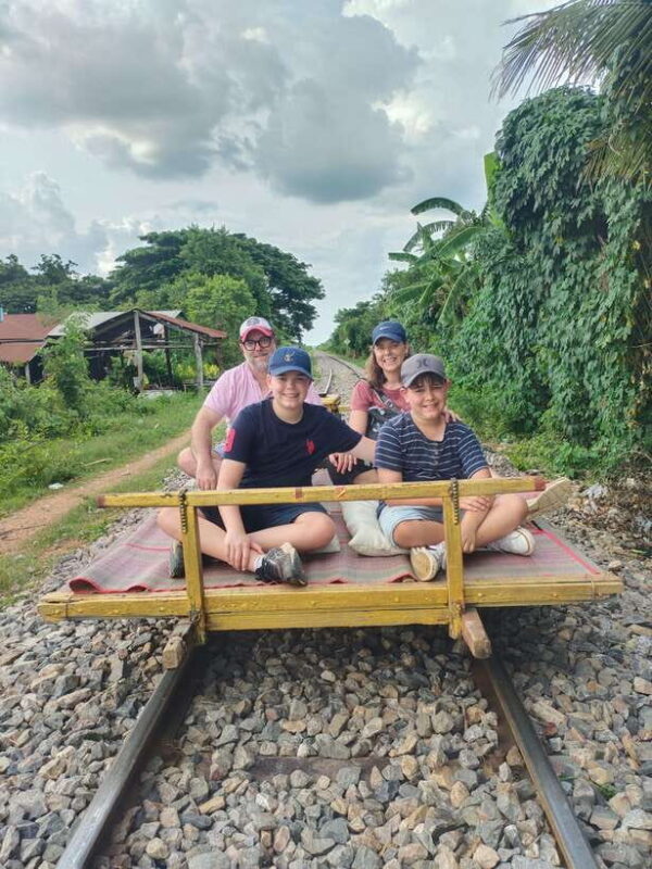 Amazing Countryside-Bamboo Train/Bat Cave - Visiting Phnom Sampov and the Killing Cave