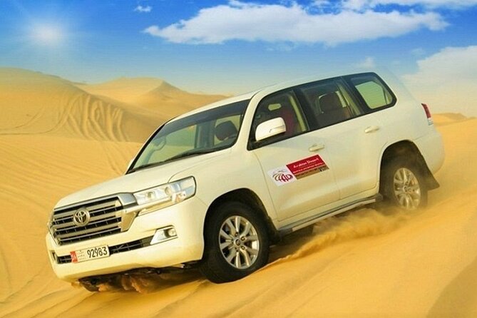 Amazing Desert Safari With 7 Live Entertainment Shows & BBQ Dinner in Dubai - Engage in Adventure With Quad Biking