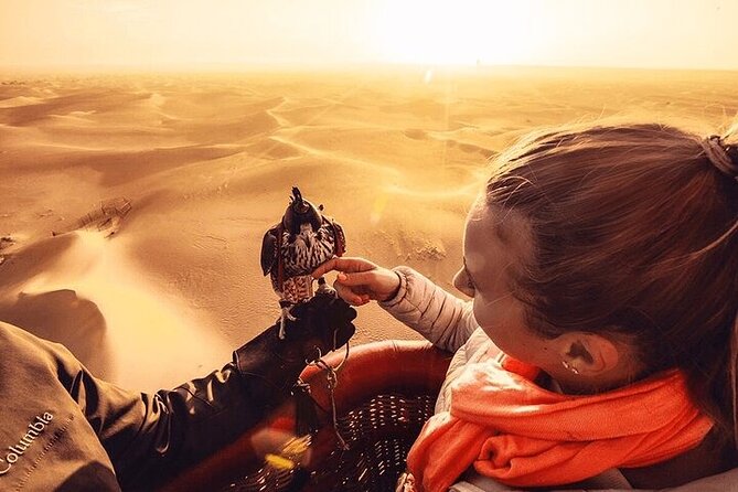 Amazing Dubai Beautiful Desert By Hot Air Balloon & ( Falcon Show ) - Overview and Inclusions