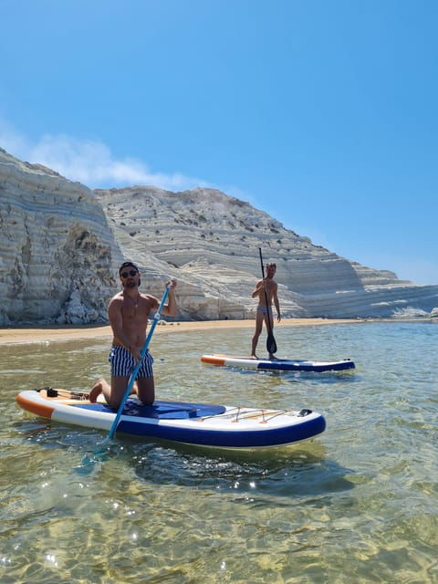 Amazing SUP in Scala Dei Turchi - Included Equipment