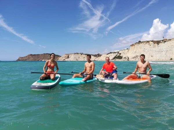 Amazing SUP in Scala Dei Turchi - Scenic Paddle to Scala Dei Turchi