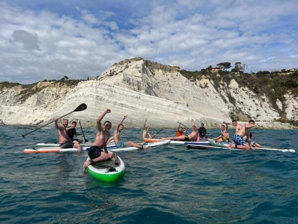 Amazing SUP in Scala Dei Turchi - Flexible Itineraries