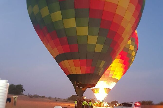 Amazing Views Of Dubai Beautiful Desert By Hot Air Balloon From Dubai - Meeting and Pickup Information