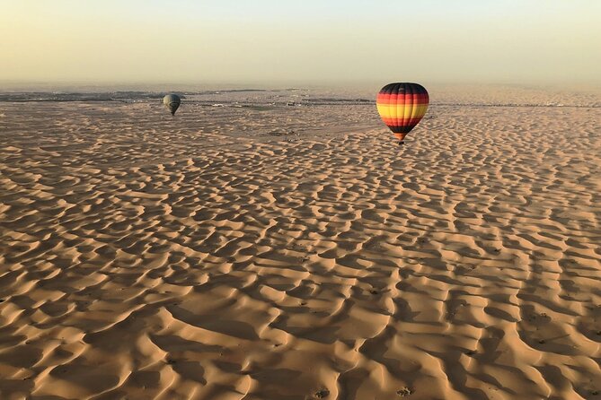 Amazing Views Of Dubai Beautiful Desert By Hot Air Balloon From Dubai - Comfortable Transportation