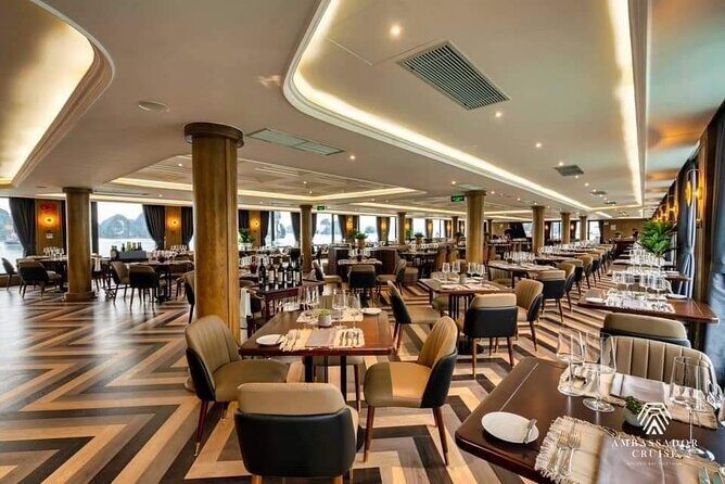 Ambassador Cruise - The Largest Luxury Day Cruise in Halong Bay - An In-Depth Look at the Ambassador Cruise Experience