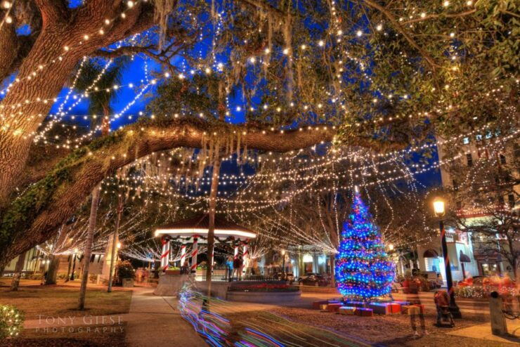Amelia Island to St Augustine Nights of Lights Trolley Tour - Booking and Logistics
