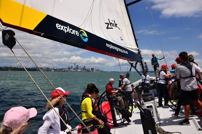 Americas Cup Sailing on Aucklands Waitemata Harbour - Overview of the Experience