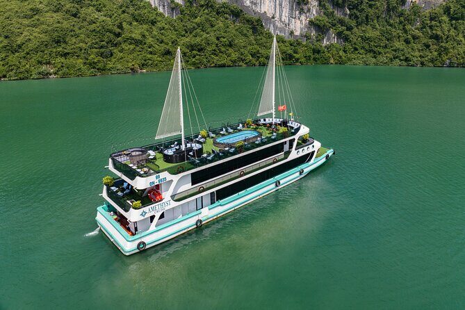 Amethyst 5 Star Cruise Luxury Halong 1 Day Trip From Harbor - Good To Know
