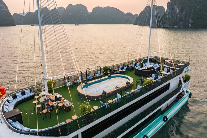 Amethyst 5 Star Cruise Luxury Halong 1 Day Trip From Harbor - Pickup and Drop-off Information