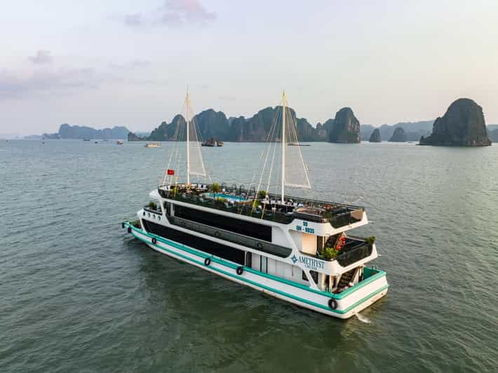 Amethyst Halong Bay Full Day Luxury Cruise(All Destinations) - Detailed Itinerary