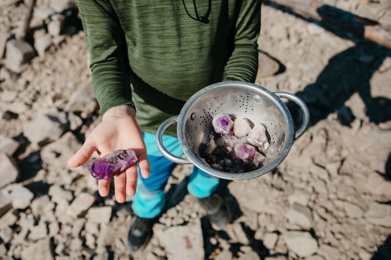 Amethyst Mine Visit - The shop and a practical souvenir