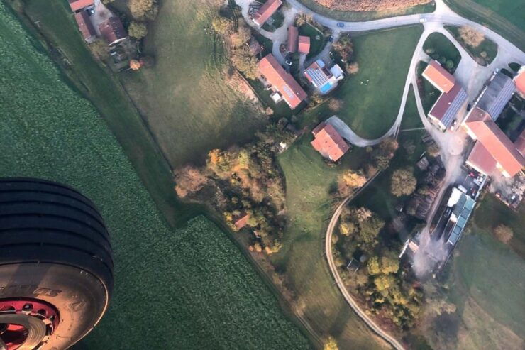 Ampfing: Private Seven Lakes Flight With Headphones - Flight Overview