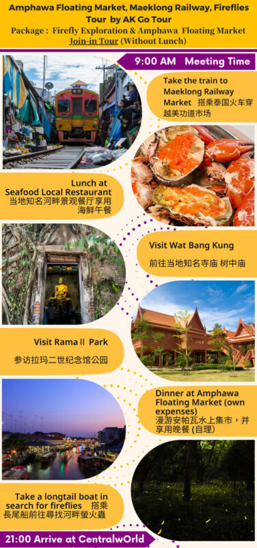 Amphawa Floating Market, Maeklong Railway, Fireflies Tour by AK Go - The firefly boat is the day’s quiet finish