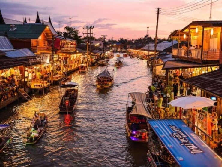Amphawa Floating Market & Maeklong Railway Market - Highlights