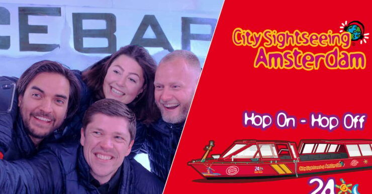 Amsterdam: 24-Hour Hop-On Hop-Off Boat and XtraCold Icebar - Seasonal Route Variations
