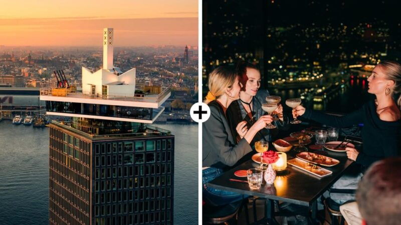 Amsterdam: A'DAM Lookout Ticket and Lunch or Dinner Voucher - Good To Know