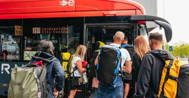 Amsterdam: Airport Express Bus Transfer To/From City Center - Exploring Amsterdam From the City Center With the Airport Express Bus