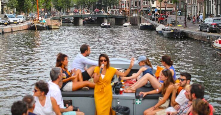 Amsterdam: Apéro Boat Cruise With a French Guide & Aperitif - Pricing and Payment Options