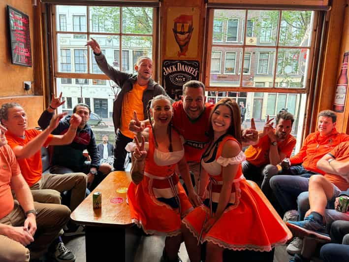 Amsterdam: Bar Crawl With Shots and Beer Maid Guide - Experience Highlights