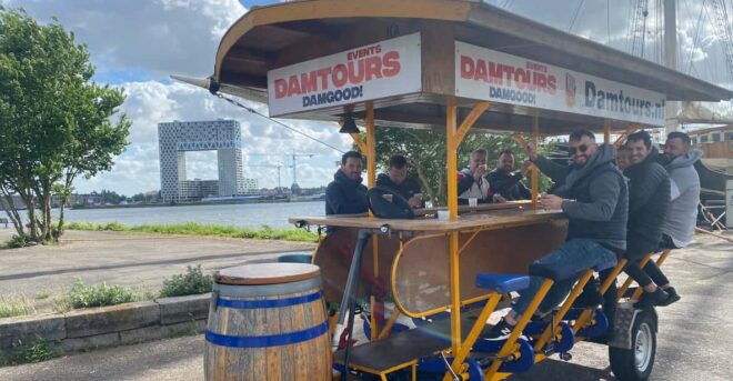 Amsterdam: BUBBLES & BIKE Prosecco Tour - The Original - Highlights of the Experience