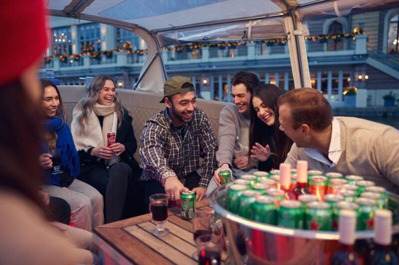 Amsterdam: Canal Booze Cruise with Unlimited Drinks Option - Deep Dive into Each Stop