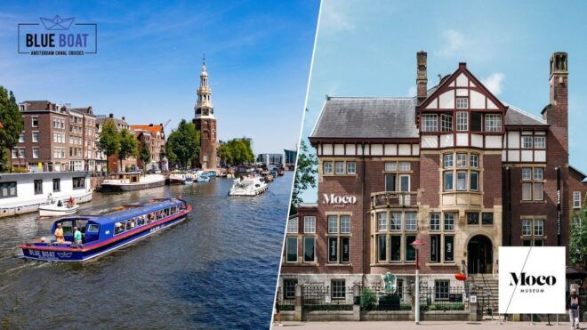 Amsterdam: Canal Cruise and Moco Museum Combined Ticket - Canal Cruise Information