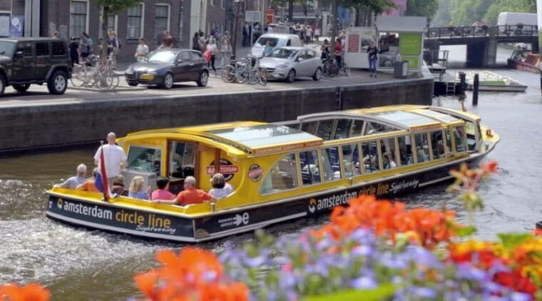 Amsterdam: Canal Cruise from Anne Frank Museum - The Route in Detail