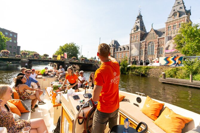 Amsterdam Canal Cruise With Live Guide and Onboard Bar - Practical Information