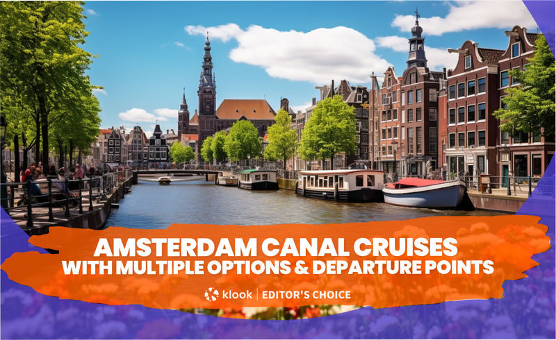 Amsterdam Canal Cruises with Multiple Options & Departure Points - Amsterdam’s canals are the main event