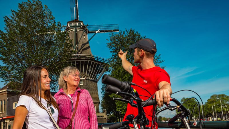 Amsterdam City Highlights Bike Tour - A route from Wertheim Park to Museumplein
