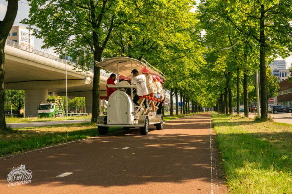 Amsterdam: Dutch Prosecco Party Bike - Celebrating With Prosecco and Music