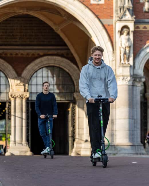 Amsterdam: E-Scooter Tour Golden Canals Tour (2h) - FAQs