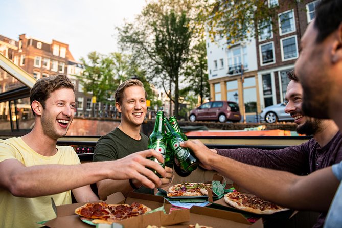 Amsterdam Evening Canal Cruise Including Pizza and Drinks - Special Occasions