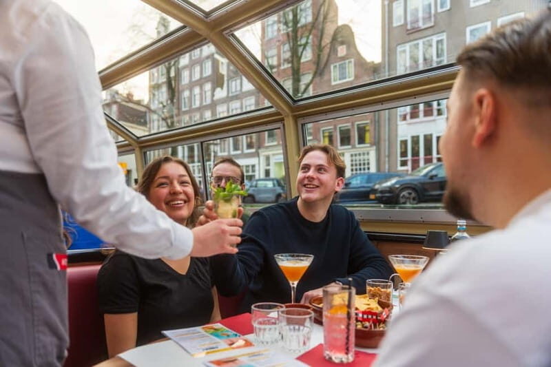 Amsterdam: Evening Cocktail Cruise Along The Canals - What to Expect on the Amsterdam Cocktail Cruise