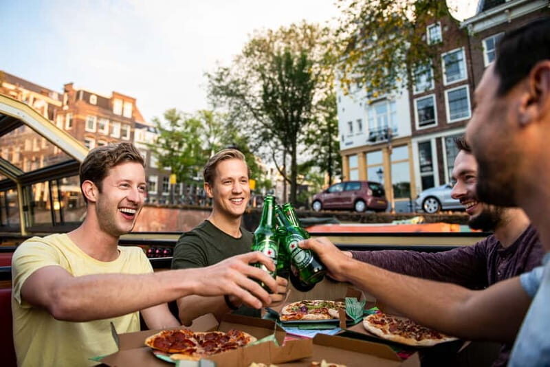 Amsterdam: Evening Pizza Cruise Along the Canals - What This Experience Offers