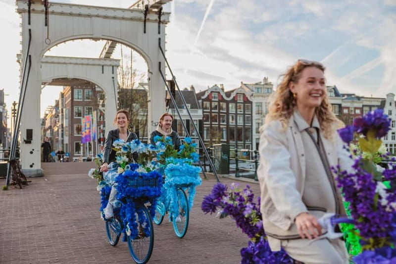 Amsterdam: Explore Canals, Guided Tour on Flower Bikes - What to Expect During the Tour