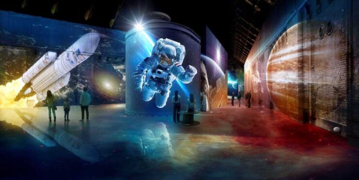 Amsterdam: Fabrique Des Lumières: Destination Cosmos Ticket - Ticket Details