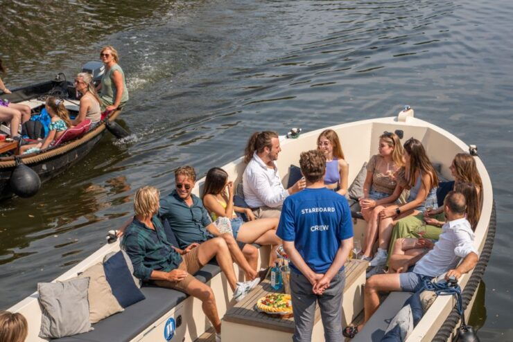 Amsterdam: German Guided Open Boat Cruise With Bar Onboard - Activity Details