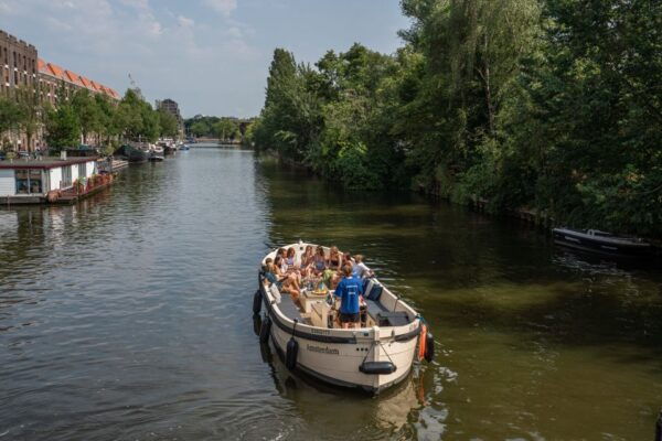 Amsterdam: German Guided Open Boat Cruise With Bar Onboard - The Sum Up