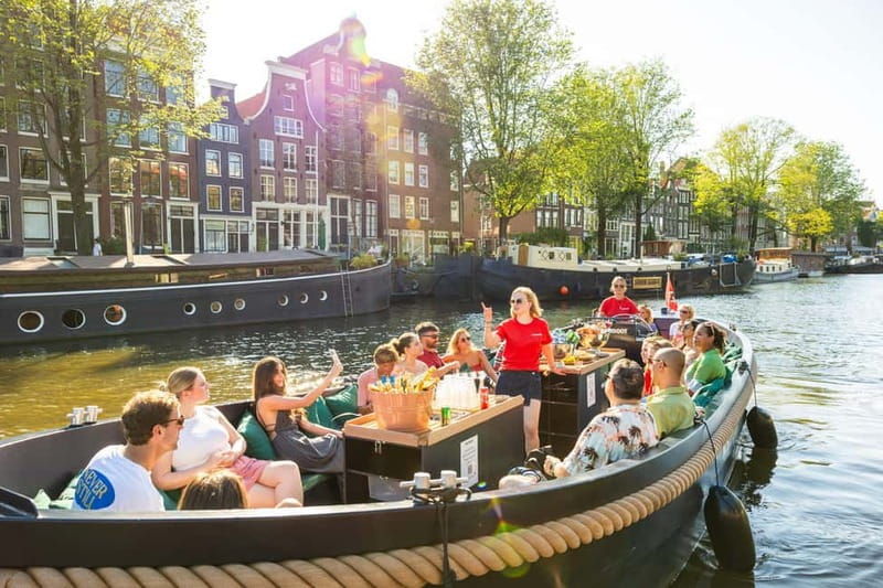 Amsterdam: Guided Open Boat Canal Cruise Including Drink - Good To Know
