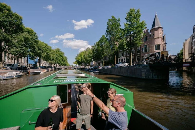 Amsterdam: Heineken Branded Canal Cruise inc 1 drink &Snacks - What to Expect from the Heineken Canal Cruise