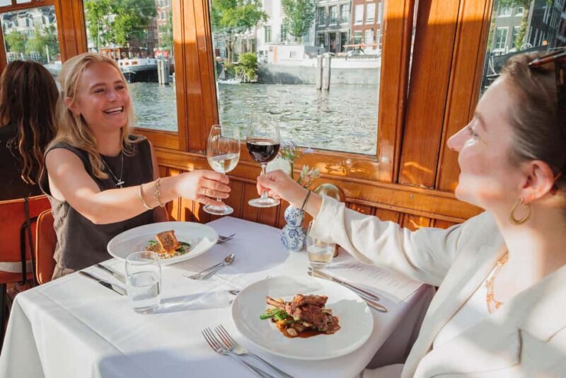Amsterdam: High-End 3-Course Dinner Canal Cruise - Good To Know