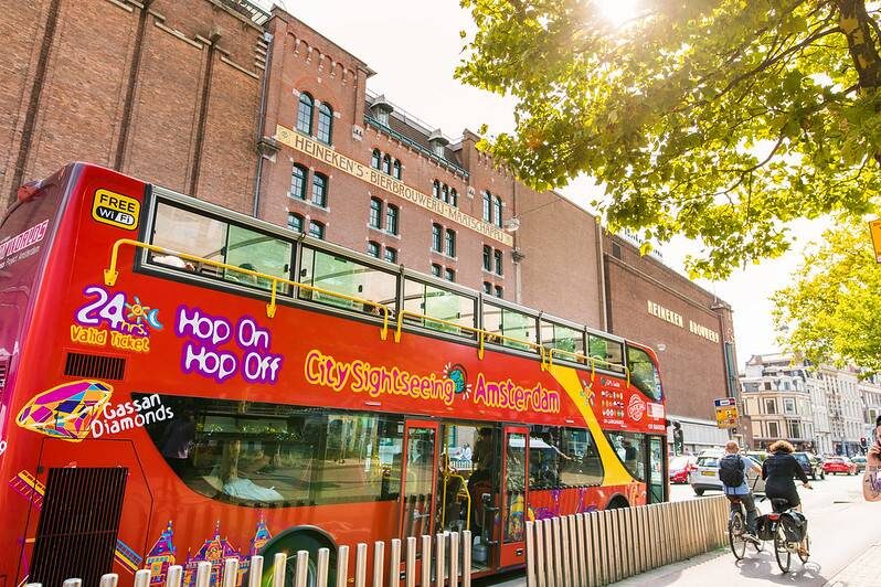 Amsterdam Hop-On Hop-Off Bus by City Sightseeing - Start with the full loop, then choose your stops