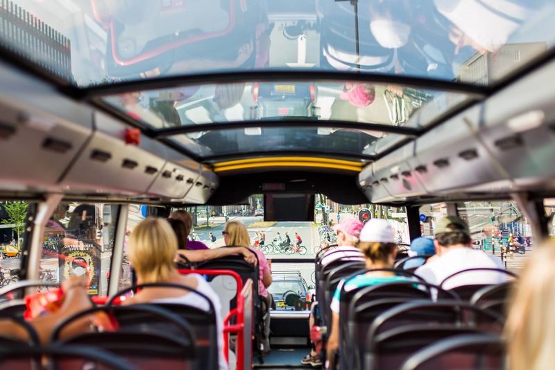 Amsterdam Hop-On Hop-Off Bus by City Sightseeing - The waterfront and the old city stops