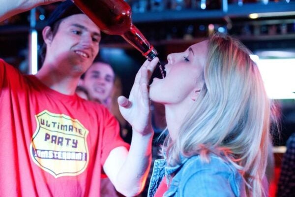 Amsterdam: Leidsplein Night Life Party Pub Crawl - The Sum Up