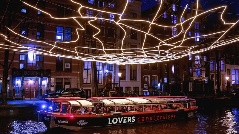 Amsterdam Light Festival 2026 - 2027 | Lovers Canal Cruise Amsterdam - A winter art show best seen from the water