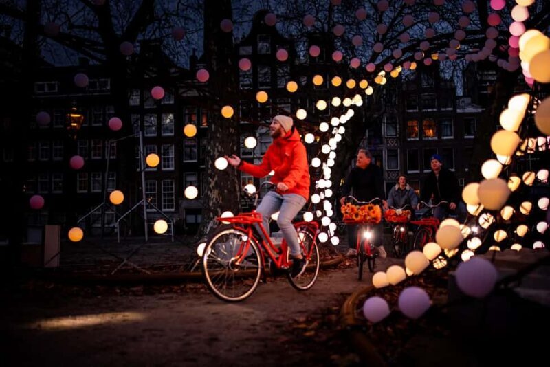 Amsterdam: Light Festival Bike Tour with Guide - Why Choose the Amsterdam Light Festival Bike Tour?