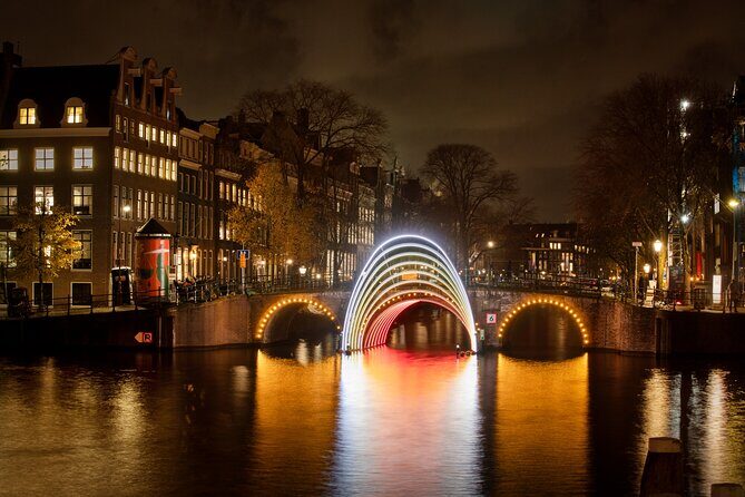 Amsterdam Light Festival Boat Tour with Warm Drinks - Good To Know