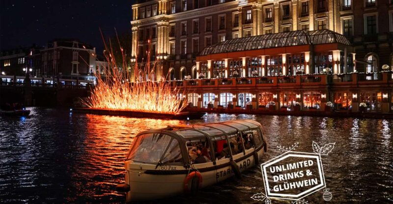 Amsterdam: Light Festival Boat with Unlimited Drinks Option - What to Expect from the Amsterdam Light Festival Boat Tour